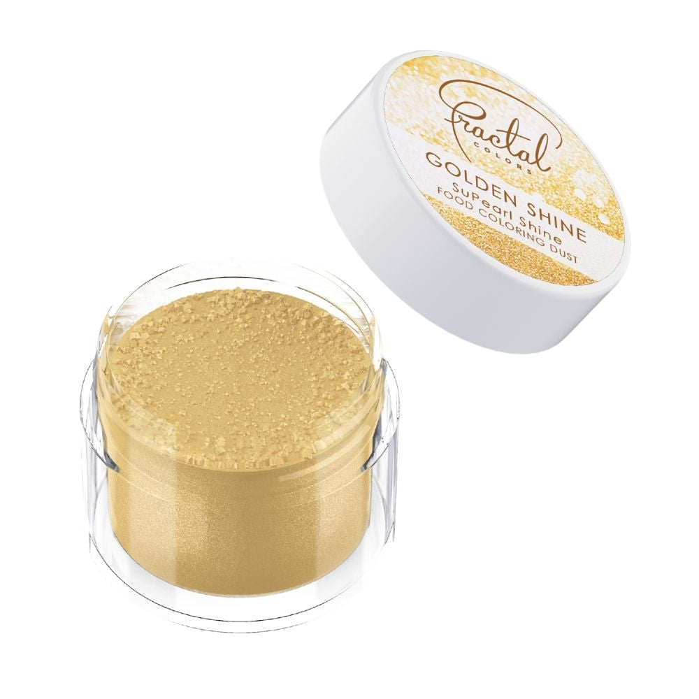 Fractal Colors SuPearl Shine Lustre Dust 3.5g - Golden Shine