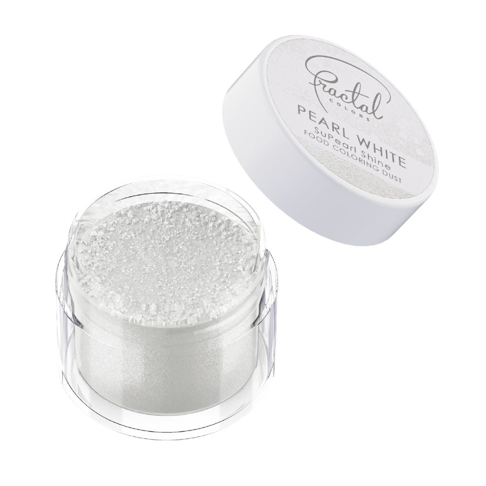 Fractal Colors SuPearl Shine Lustre Dust 3.5g - Pearl White