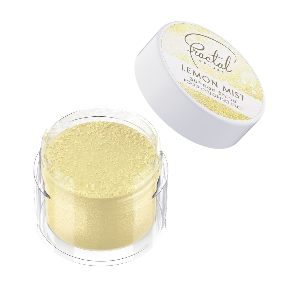 Fractal Colors SuPearl Shine Lustre Dust 3.5g - Lemon Mist
