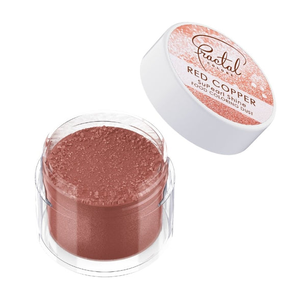 Fractal Colors SuPearl Shine Lustre Dust 3.5g - Red Copper