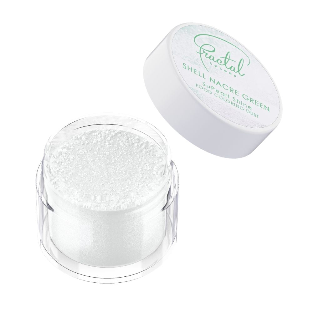 Fractal Colors SuPearl Shine Lustre Dust 3.5g - Shell Nacre Green