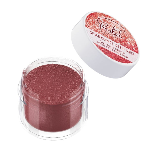 Fractal Colors SuPearl Shine Lustre Dust 3.5g - Sparkling Deep Red
