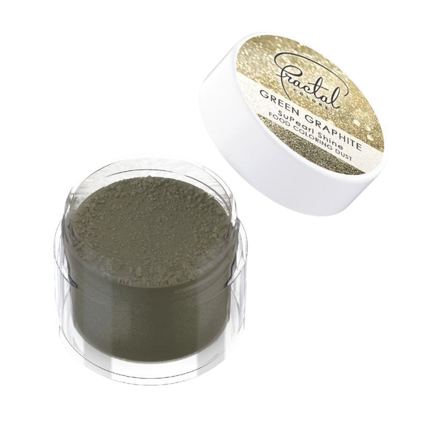 Fractal Colors SuPearl Shine Lustre Dust 3.5g - Green Graphite