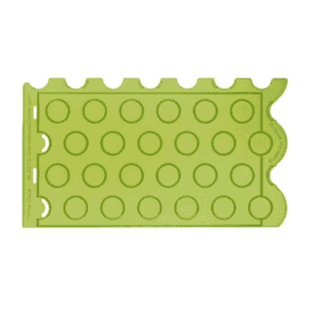 Marvelous Molds Polka Dots Onlay Silicone Mould
