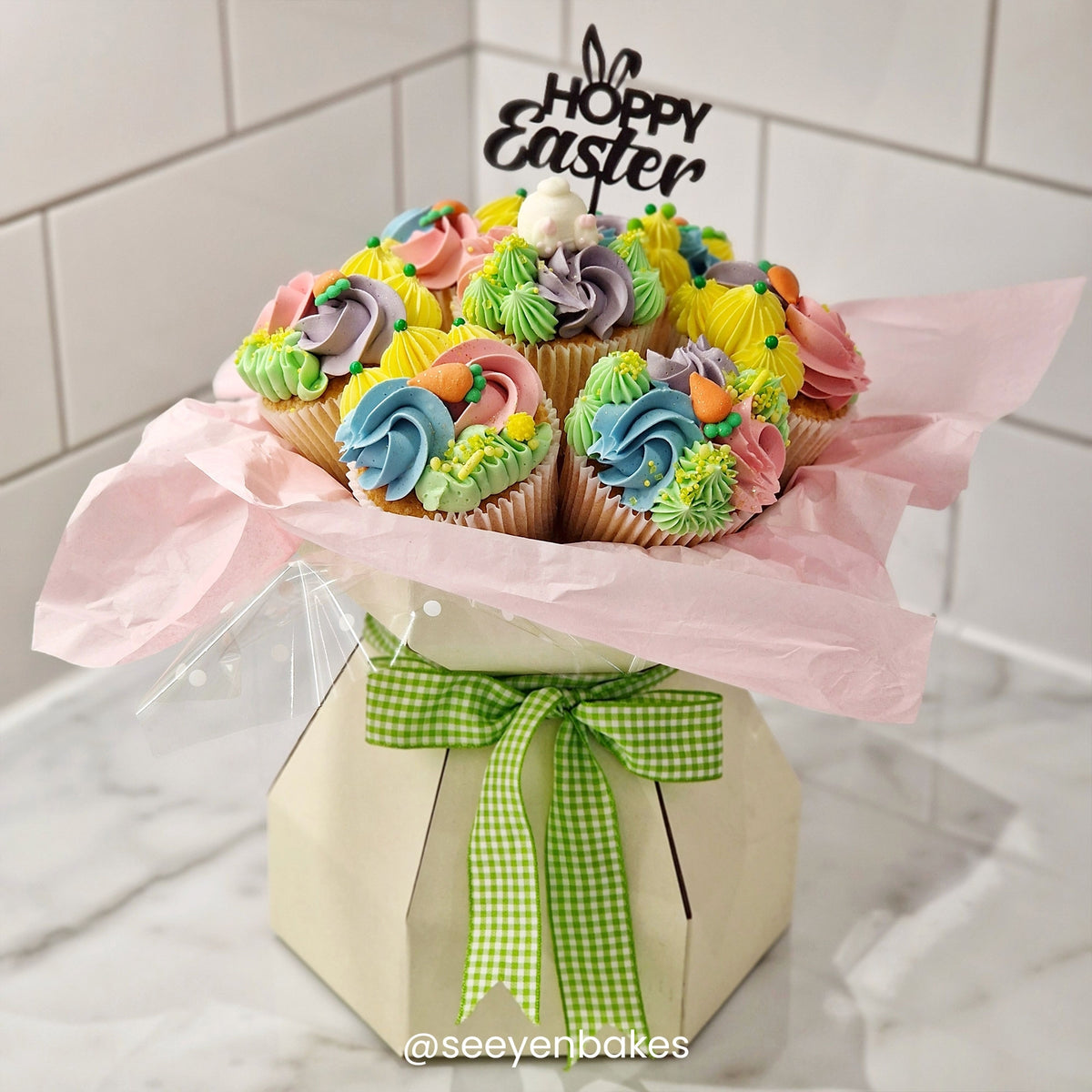 Simply Making Cupcake Bouquet Box Kit - Ivory