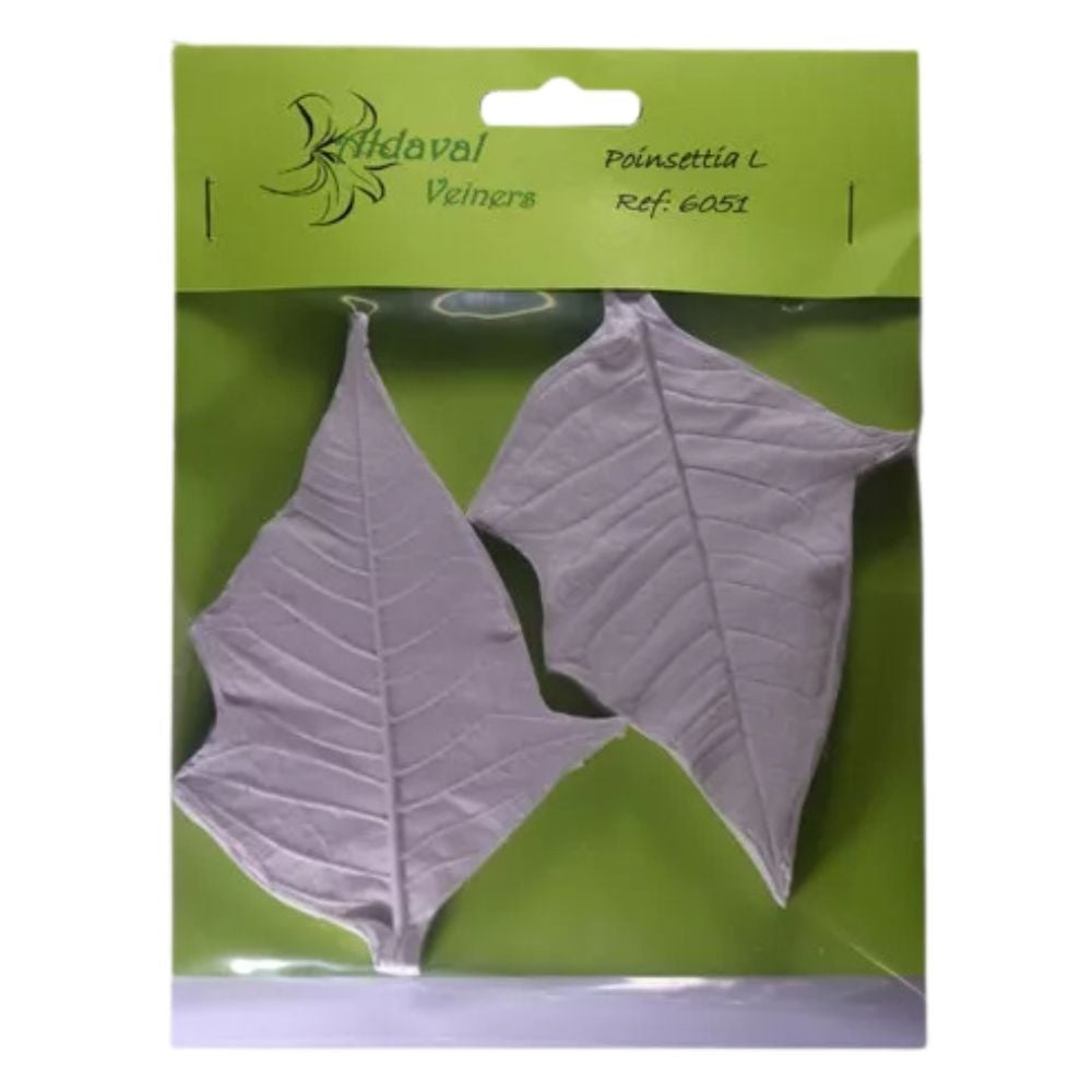 Aldaval Veiners Poinsettia Leaf Silicone Veiner Set