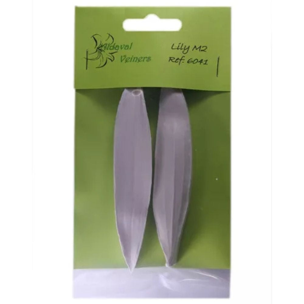 Aldaval Veiners Lily M2 Leaf Silicone Veiner Set (6041)
