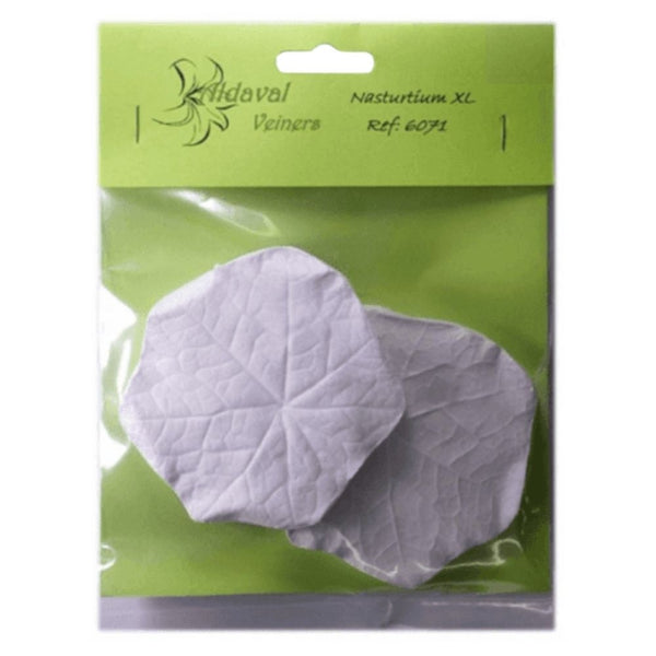 Aldaval Veiners Nasturtium Leaf Silicone Veiner Set