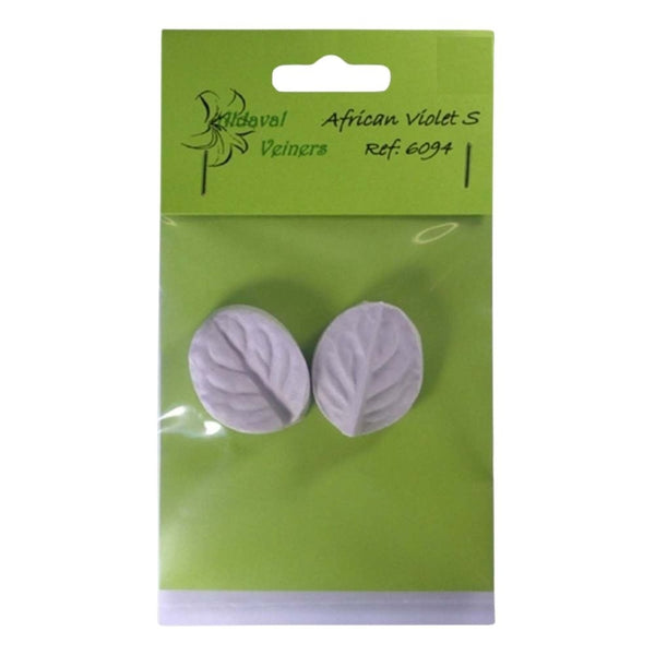 Aldaval Veiners African Violet Leaf Silicone Veiner Set