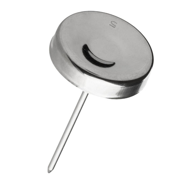 Ateco #5 Flat Indented Metal Flower Nail 1.63"