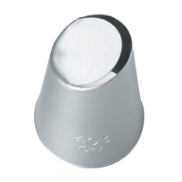 Ateco No.403 Large Ruffle D Scallop Metal Piping Nozzle