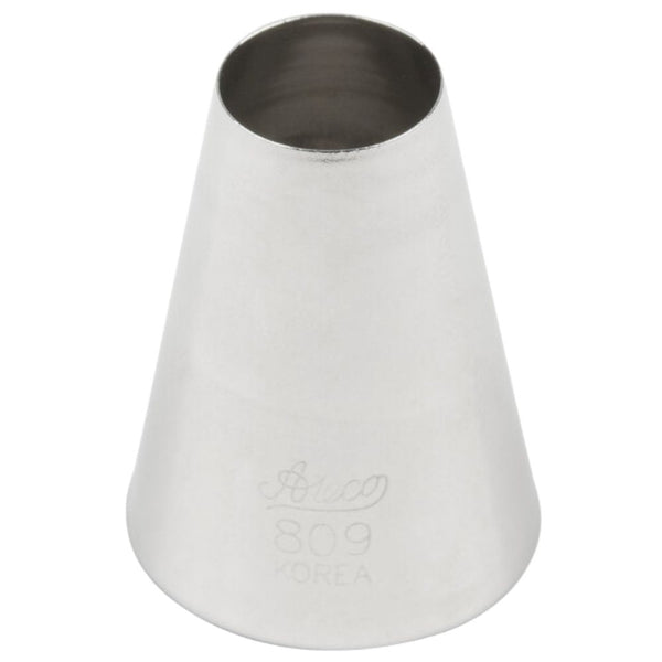 Ateco No.809 XL Plain Round Cupcake Metal Piping Nozzle