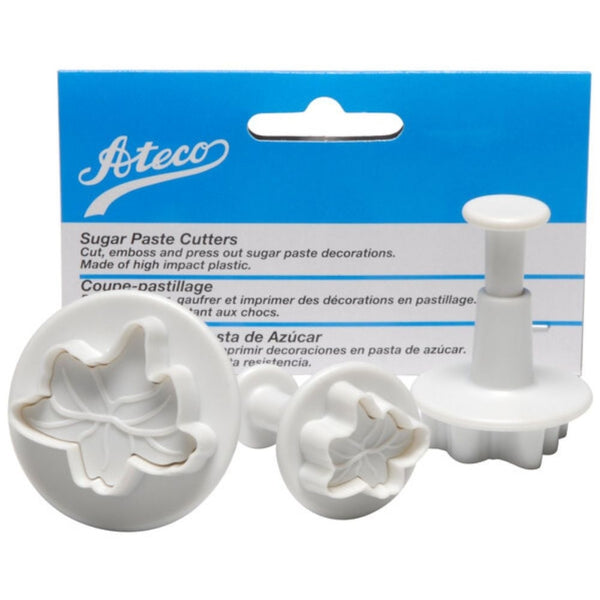 Ateco Lily Flower Plunger Cutter Set Of 3