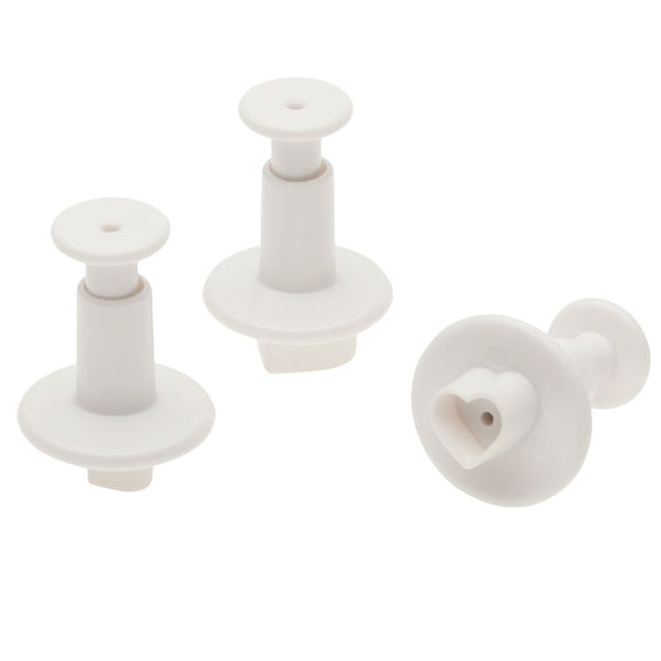 Ateco Small Heart Plunger Cutter Set Of 3