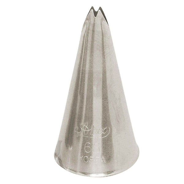 Ateco No.66 Small Rose Leaf Metal Piping Nozzle