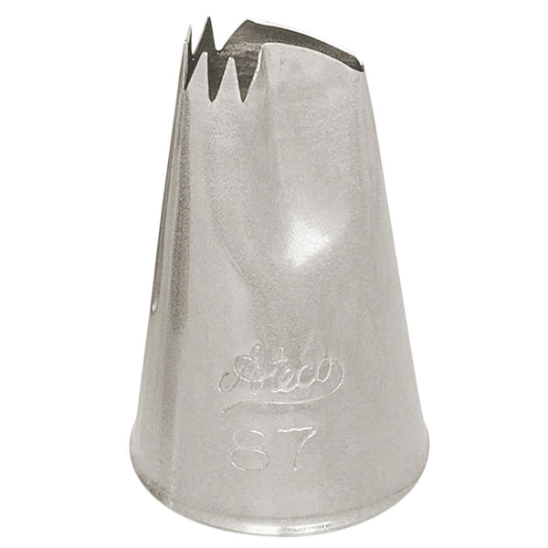 Ateco No.87 Swag Ruffle Border Metal Piping Nozzle