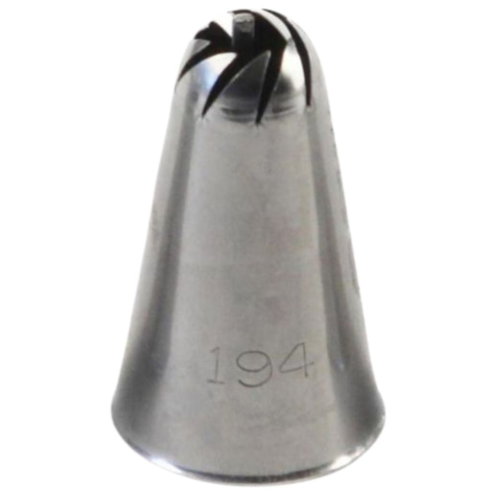 Ateco No.194 Large Special Swirl Drop Flower Metal Piping Nozzle