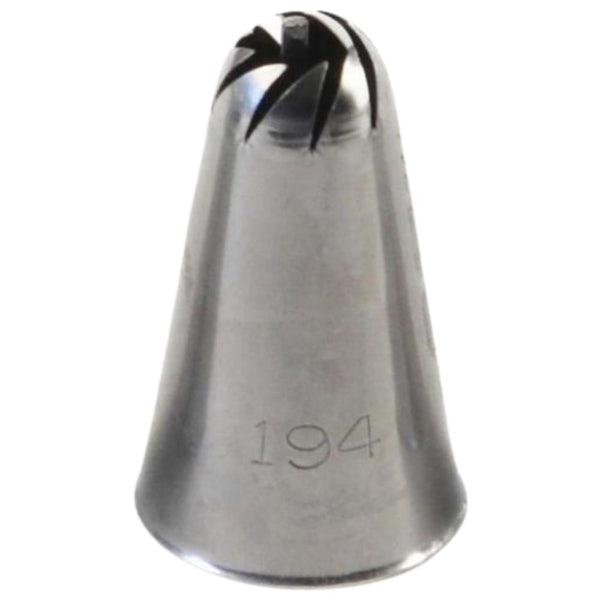 Ateco No.194 Large Special Swirl Drop Flower Metal Piping Nozzle