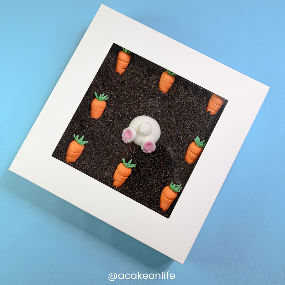 Simply Making 8" White Square Treat Box