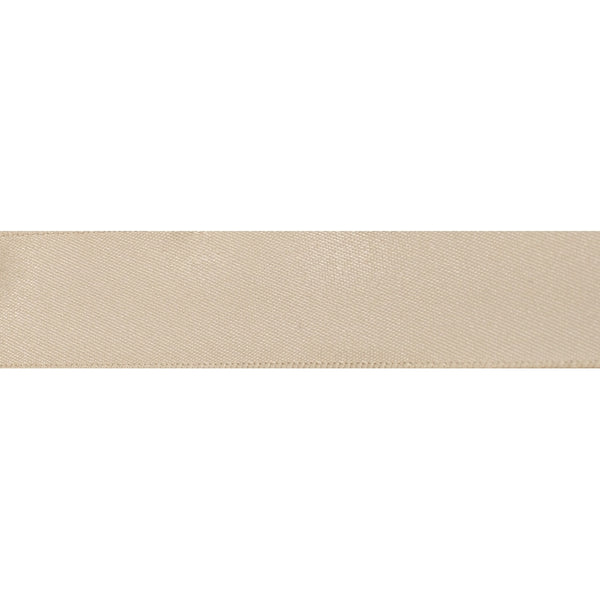 Colour Ribbons Pale Brown Satin Ribbon