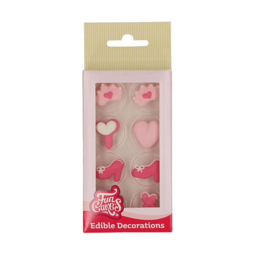 FunCakes Princess Sugar Decorations Set Of 8