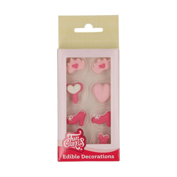 FunCakes Princess Sugar Decorations Set Of 8