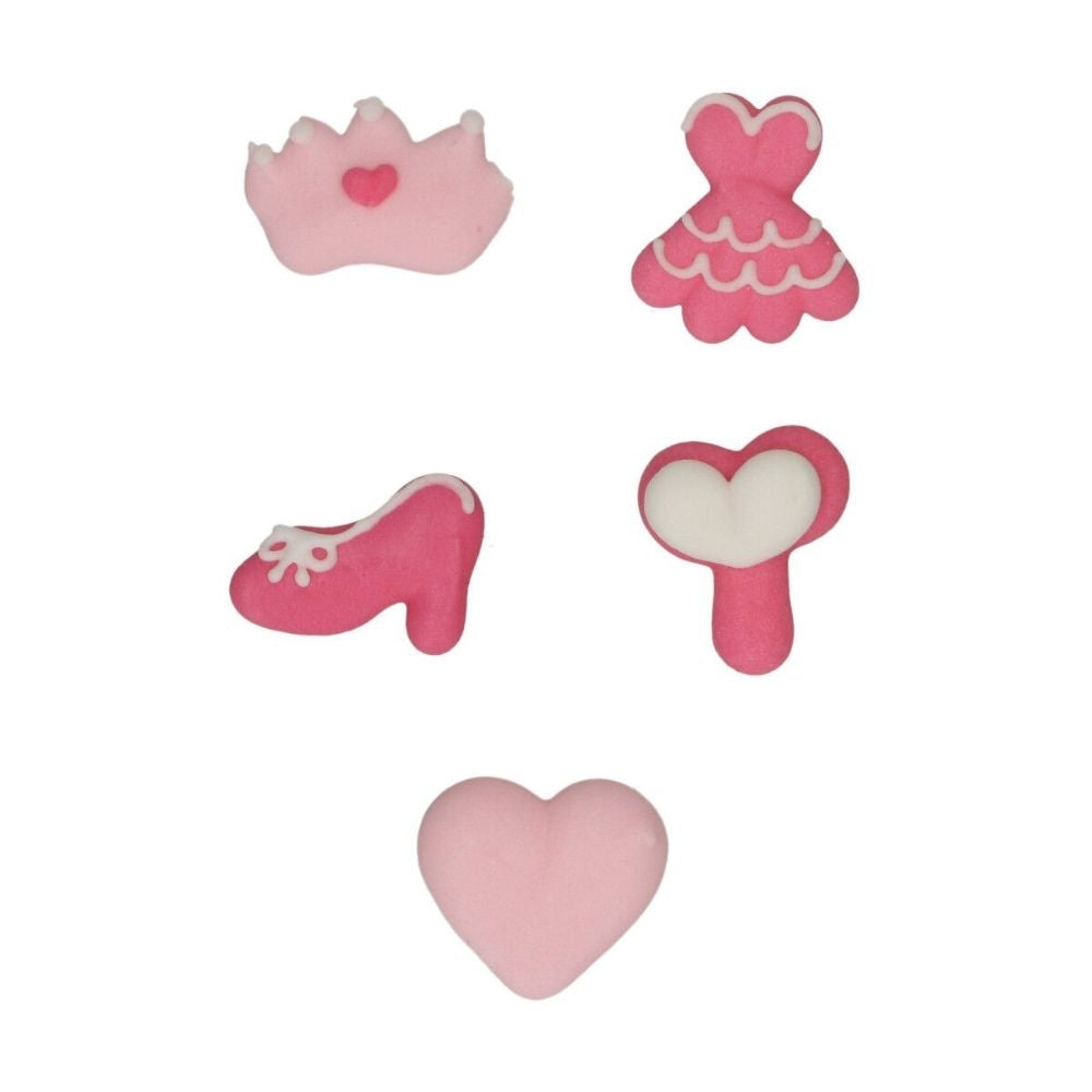 FunCakes Princess Sugar Decorations Set Of 8