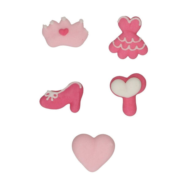 FunCakes Princess Sugar Decorations Set Of 8