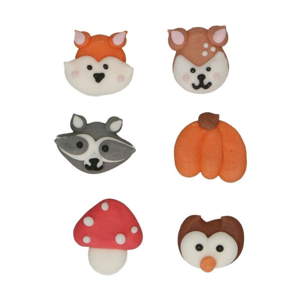 FunCakes Forest Animals Sugar Decorations Set Of 8