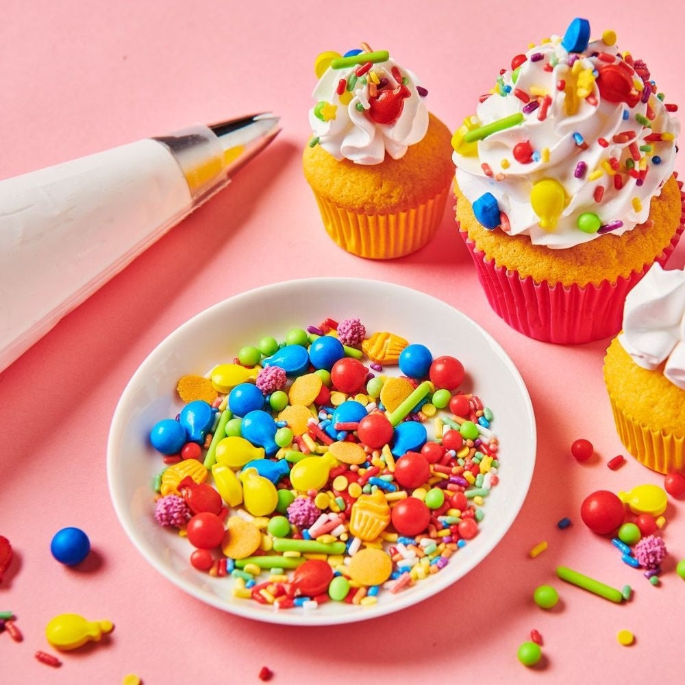 FunCakes Birthday Bash 3D Sprinkle Medley 70g