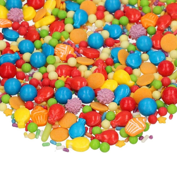 FunCakes Birthday Bash 3D Sprinkle Medley 70g