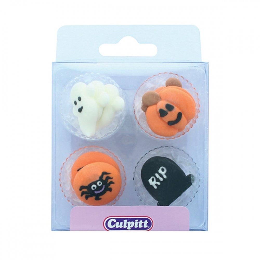 Culpitt EXPIRED - Halloween Icing Cupcake Toppers - Pack of 12 [FEB 2026]