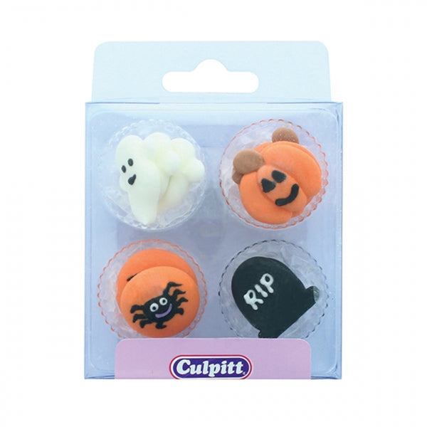 Culpitt EXPIRED - Halloween Icing Cupcake Toppers - Pack of 12 [FEB 2026]