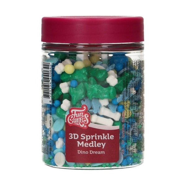 FunCakes Dino Dream 3D Sprinkle Medley 70g