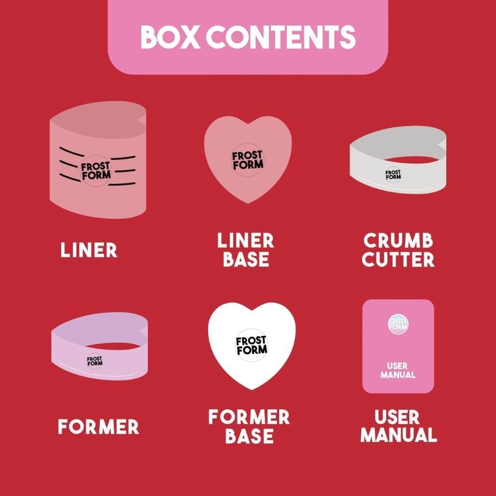 Frost Form™️ Heart Frosting Kit