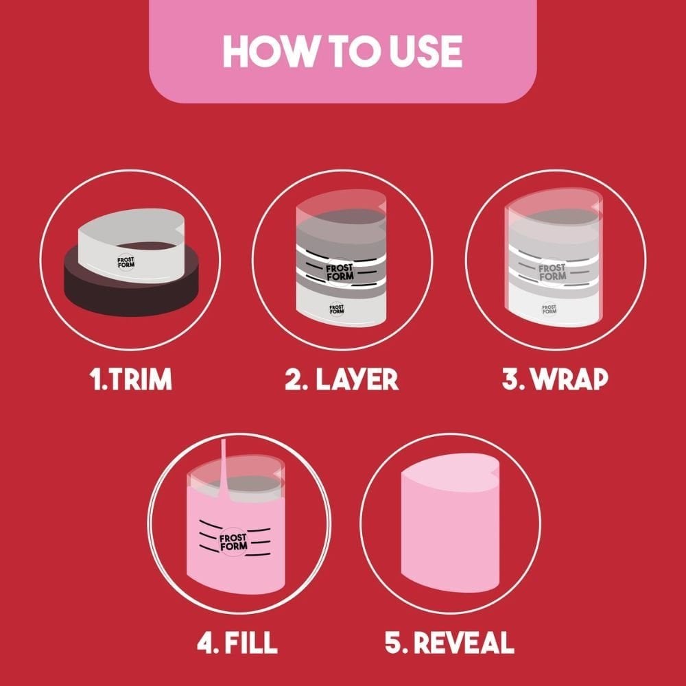 Frost Form™️ Heart Frosting Kit