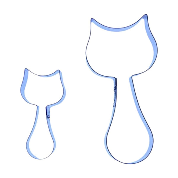 Valley Cutter Company Set Of 2 Kitties Stainless Steel Icing Cutters