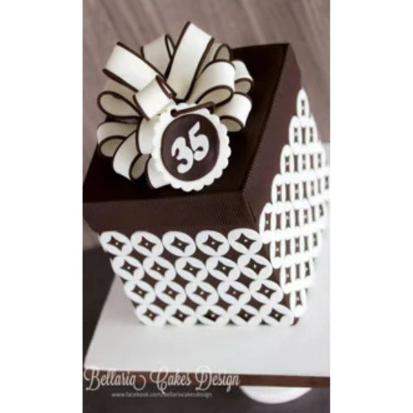 Valley Cutter Company Pattern No.2 Set Of 3 Stainless Steel Icing Cutters