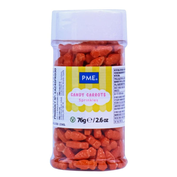 PME Candy Carrots Easter Sprinkles 60g
