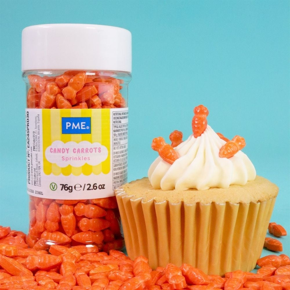 PME Candy Carrots Easter Sprinkles 60g