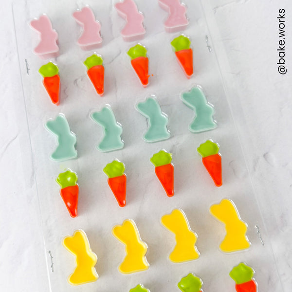 Wilton Rabbit And Carrot 24 Cavity Chocolate Mould