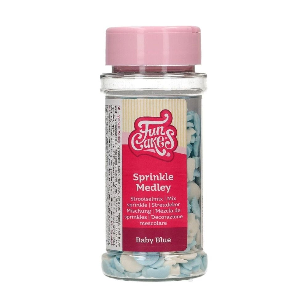 FunCakes Baby Blue Sprinkle Medley 50g