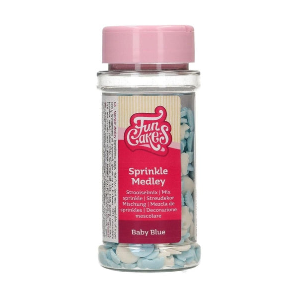 FunCakes Baby Blue Sprinkle Medley 50g