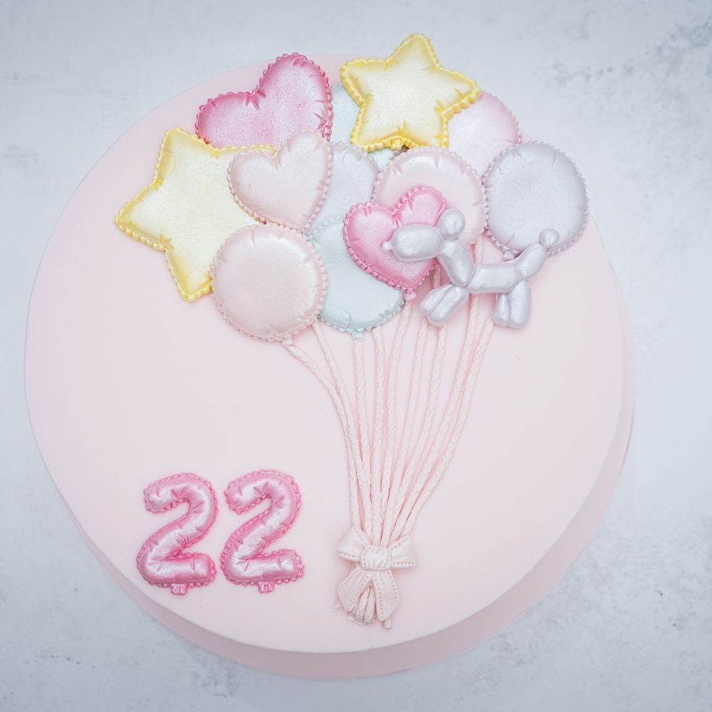 Karen Davies Balloon Numbers Silicone Mould