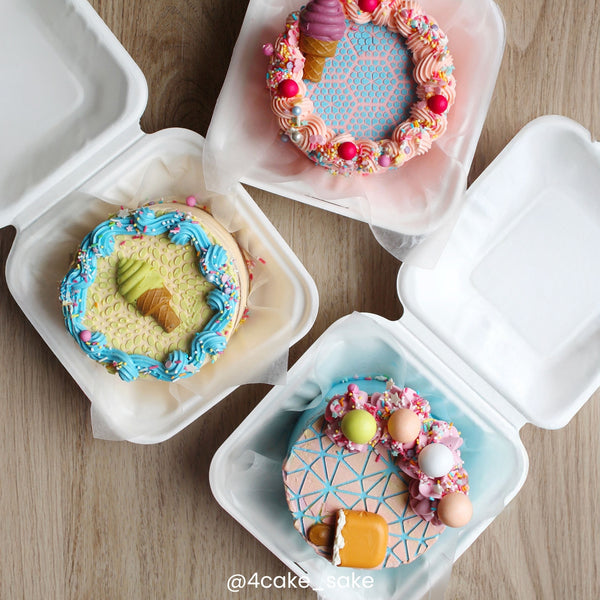 Simply Making White Bento Box x 10