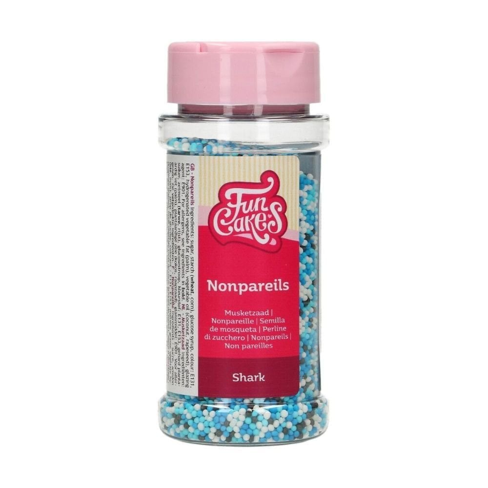 FunCakes Shark Nonpareil Sprinkles 80g
