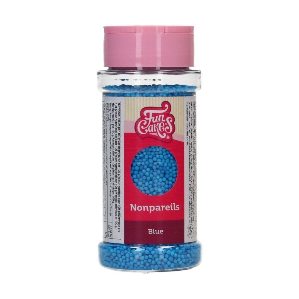 FunCakes Blue Nonpareil Sprinkles 80g