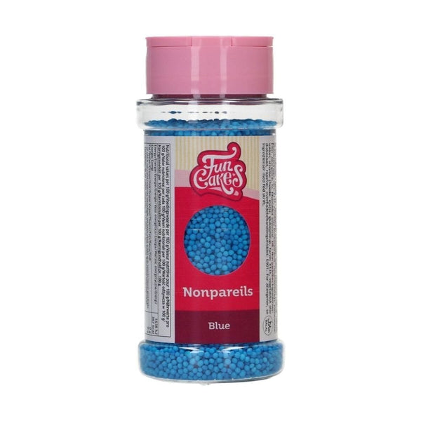FunCakes Blue Nonpareil Sprinkles 80g
