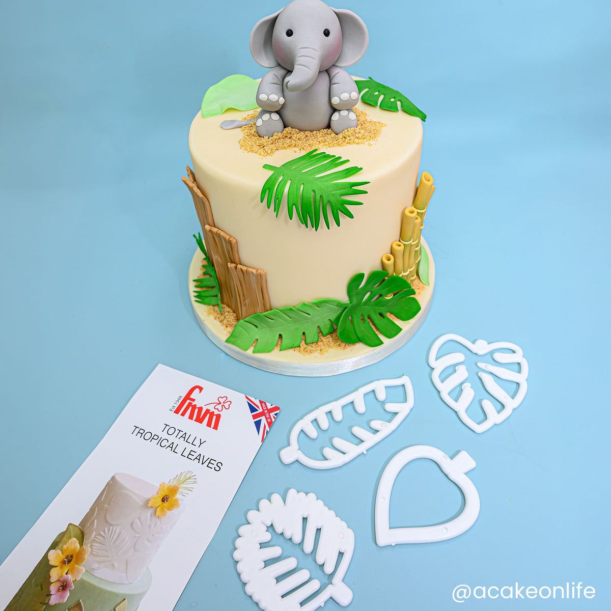 FMM Totally Tropical Leaves Cutter Set