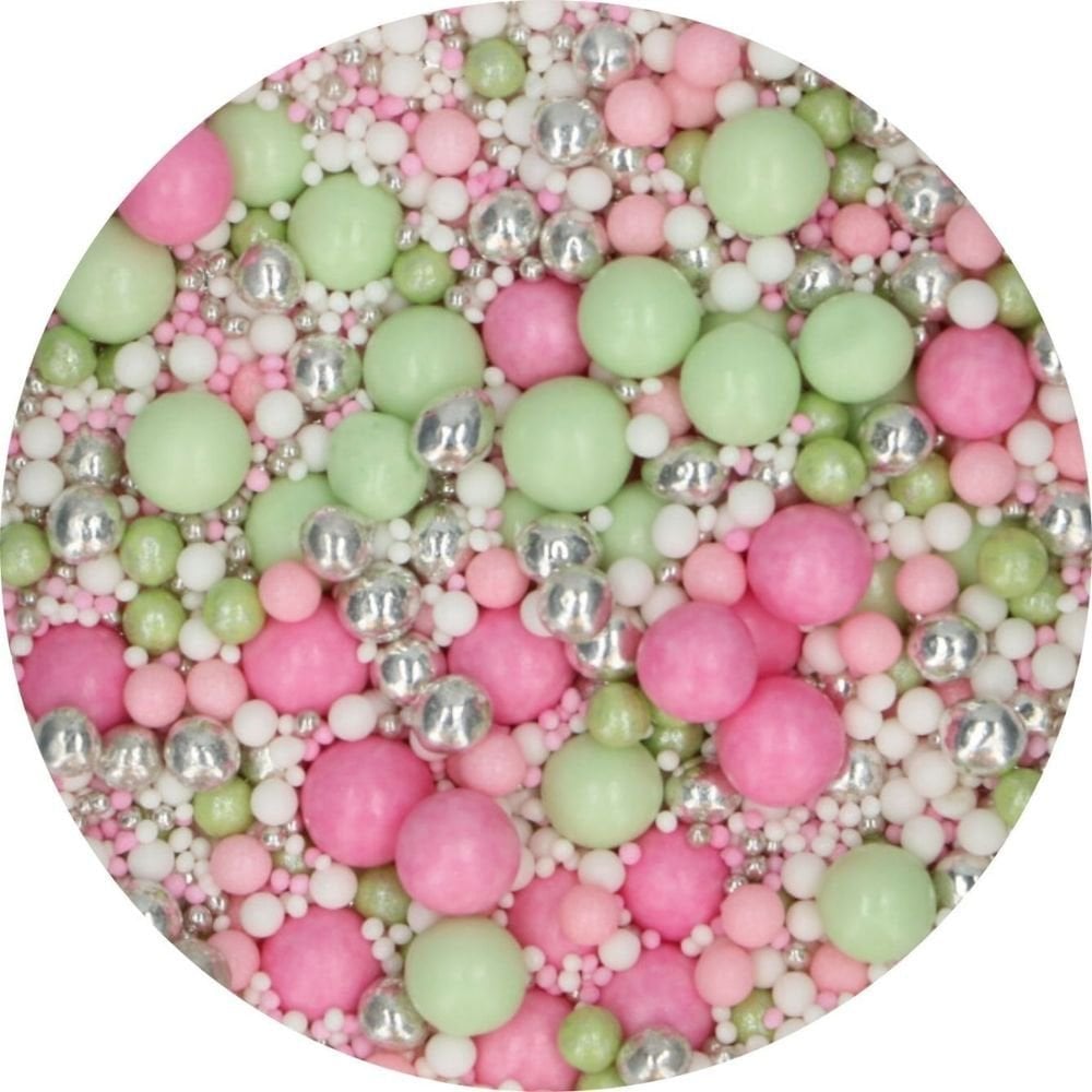 FunCakes Rose Garden Soft Pearls Mix 80g